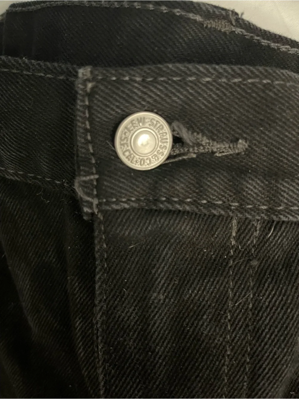 Levi 550 Classic Black Jeans Size 36/34